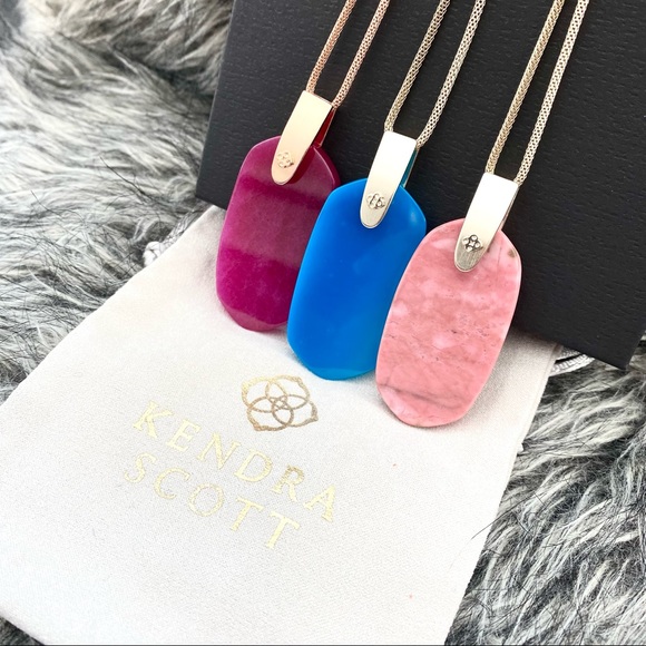 NEW Kendra Scott Inez 14k roseGold adjustable pendant - Picture 5 of 7